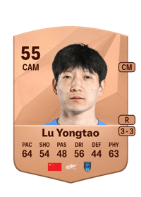 Lu Yongtao Common 55 OVR