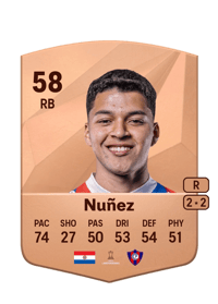 Alan Nuñez Common 58 OVR
