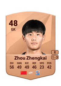 Zhou Zhengkai Common 48 OVR