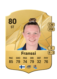 Sanni Franssi Rare 80 OVR