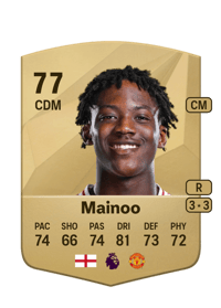 Kobbie Mainoo Common 77 OVR