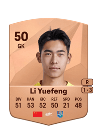 Li Yuefeng Common 50 OVR