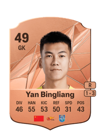 Yan Bingliang Rare 49 OVR