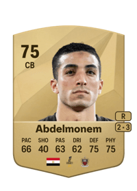 Mohamed Abdelmonem Common 75 OVR