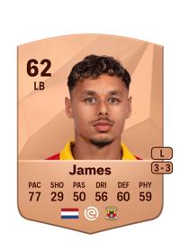 Dean James Common 62 OVR