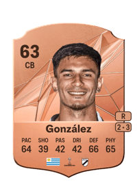 Matías González Rare 63 OVR