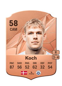 Sebastian Koch Rare 58 OVR