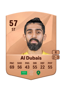 Hisham Al Dubais Common 57 OVR