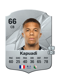 Steve Kapuadi Rare 66 OVR