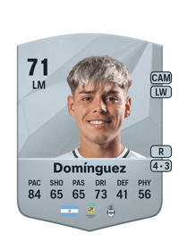 Benjamín Domínguez Common 71 OVR