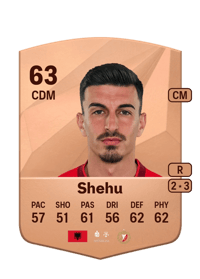 Juljan Shehu Common 63 OVR