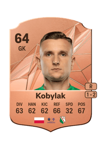 Gabriel Kobylak Rare 64 OVR