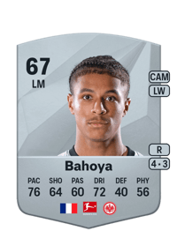 Jean-Mattéo Bahoya Common 67 OVR