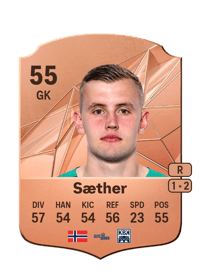 Adrian Sæther Rare 55 OVR