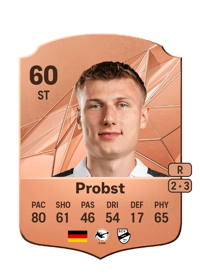 Eduard Probst Rare 60 OVR