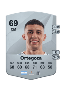 Ulises Ortegoza Common 69 OVR