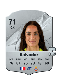 Romane Salvador Rare 71 OVR