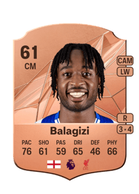 James Balagizi Rare 61 OVR