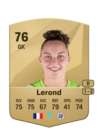 Justine Lerond Common 76 OVR