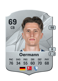 Tim Oermann Rare 69 OVR