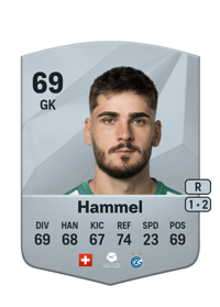 Justin Hammel Common 69 OVR