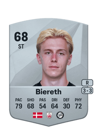 Mika Biereth Common 68 OVR