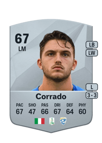 Niccolò Corrado Common 67 OVR
