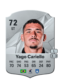Yago Cariello Rare 72 OVR
