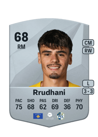 Donat Rrudhani Common 68 OVR