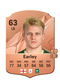 Saxon Earley Rare 63 OVR