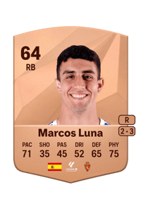 Marcos Luna Common 64 OVR
