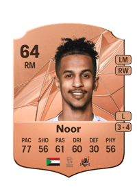 Abdulaziz Noor Rare 64 OVR