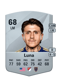 Diego Luna Common 68 OVR