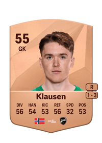 Peder Klausen Common 55 OVR
