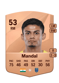 Saurav Mandal Common 53 OVR