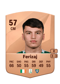 Justin Ferizaj Common 57 OVR