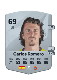Carlos Romero Common 69 OVR