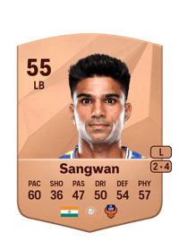 Aakash Sangwan Common 55 OVR