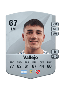 Javier Nicolas Vallejo Common 67 OVR
