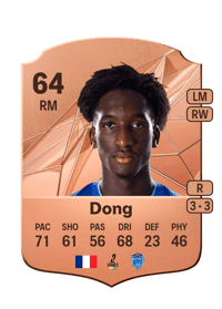 Kyliane Dong Rare 64 OVR