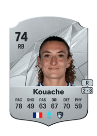 Eva Kouache Rare 74 OVR