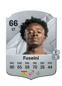 Mohammed Fuseini Rare 66 OVR