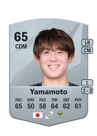 Rihito Yamamoto Common 65 OVR