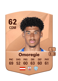 Justin Omoregie Common 62 OVR