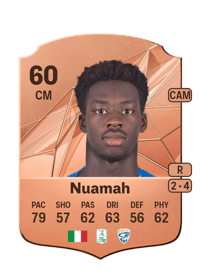Patrick Nuamah Rare 60 OVR