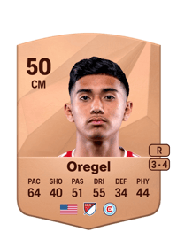 Sergio Oregel Common 50 OVR