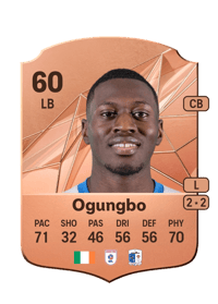 Mazeed Ogungbo Rare 60 OVR