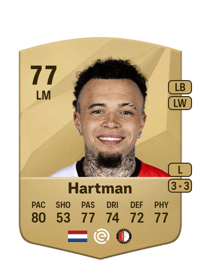 Quilindschy Hartman Common 77 OVR