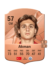 Hamza Yiğit Akman Rare 57 OVR