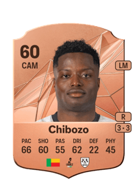 Ange Chibozo Rare 60 OVR